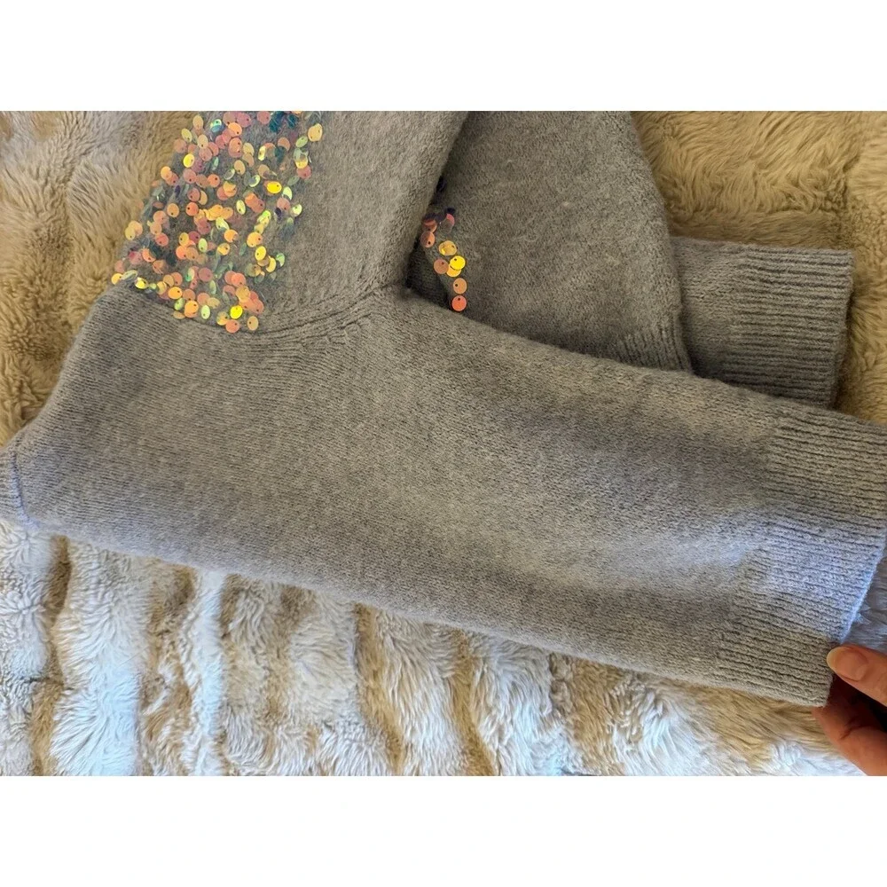 Zara purple sweater